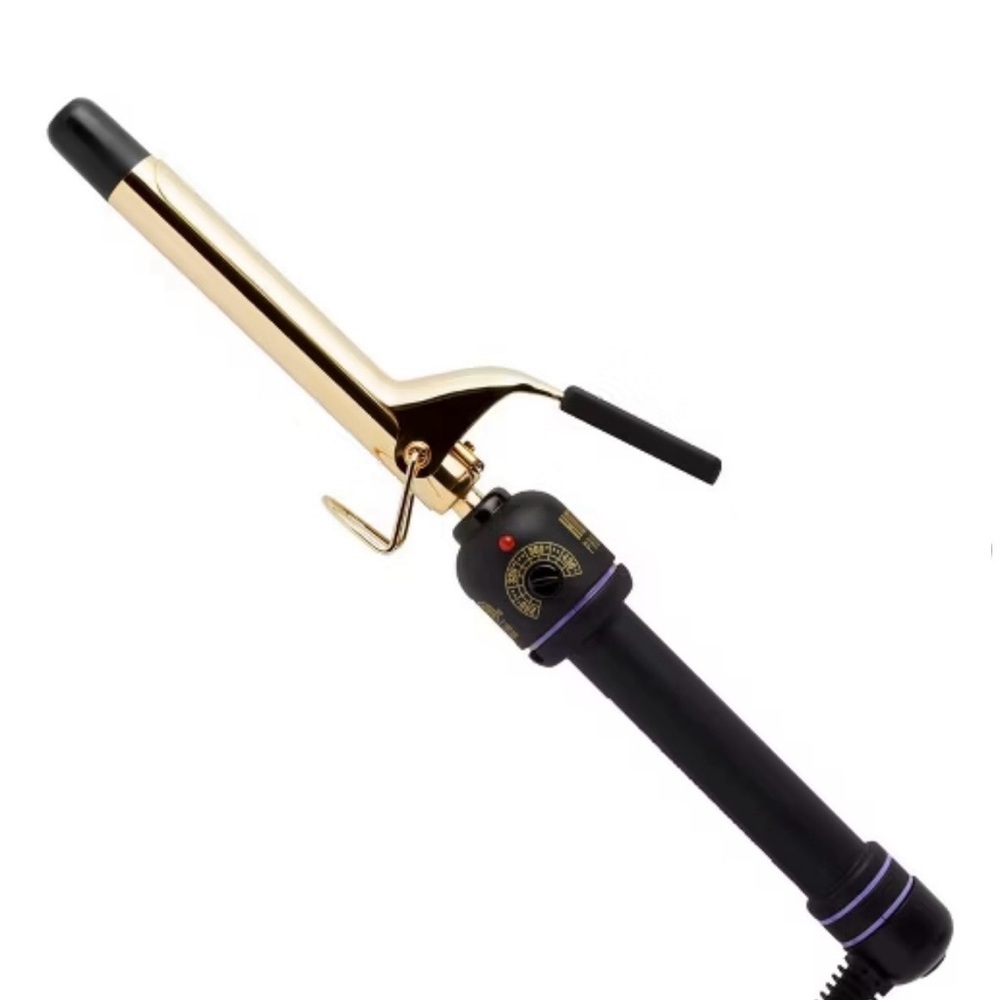24k gold 1inch hot tools curling iron